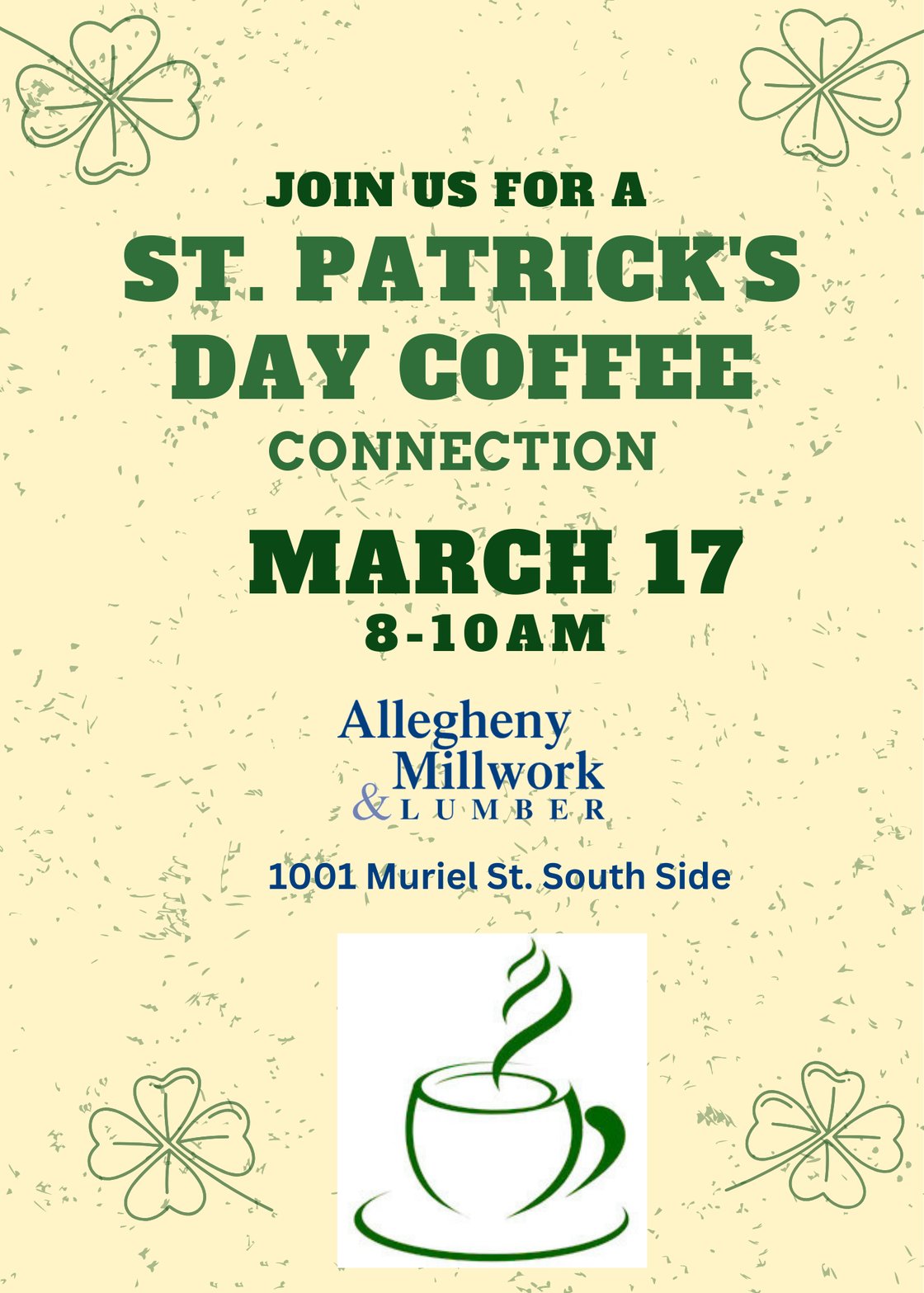 st. patricks day COFFEE